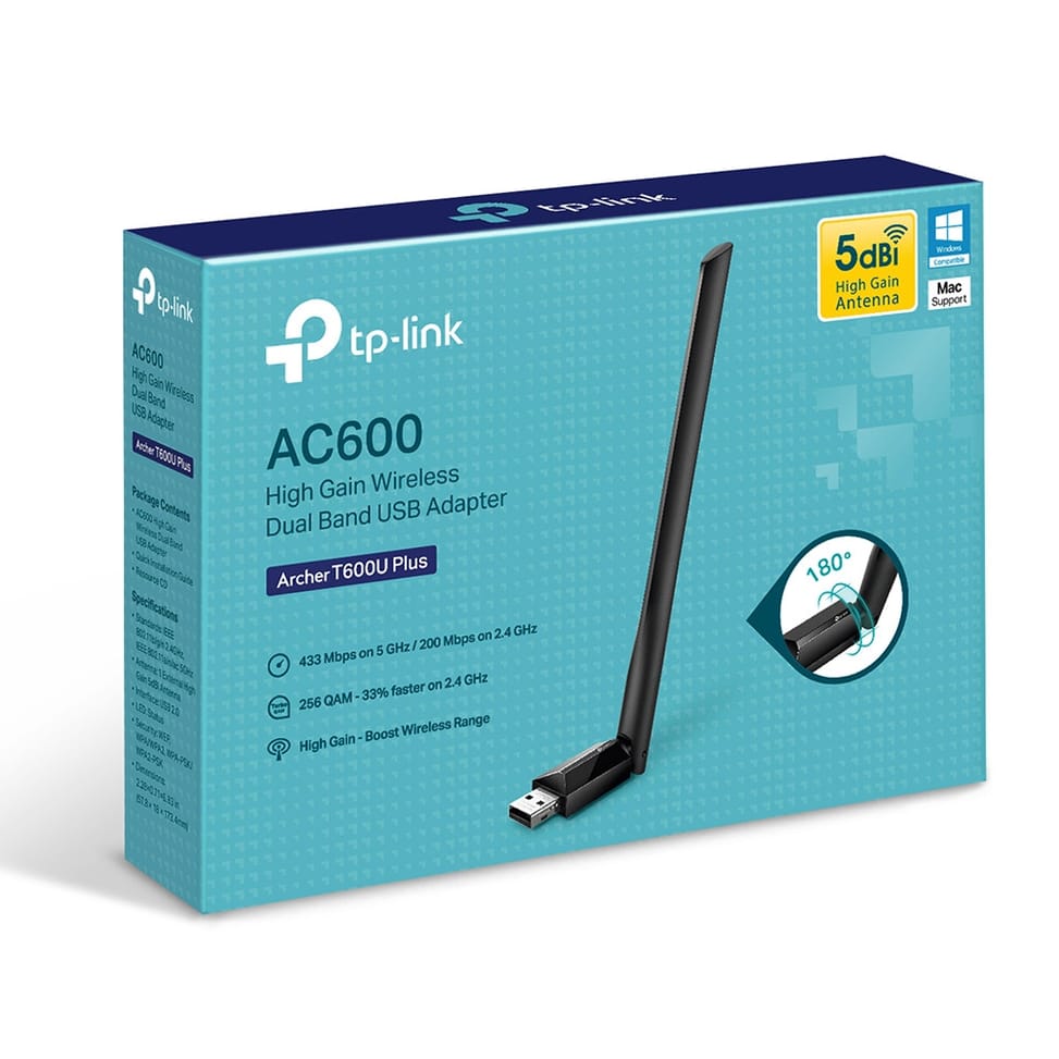 TP-Link AC600 WLAN 600 Mbit/s (ARCHER T600U PLUS) — image 4