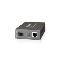 TP-Link MC220L convertisseur de support réseau 1000 Mbit/s Multimode, Monomode Noir (MC220L V1)