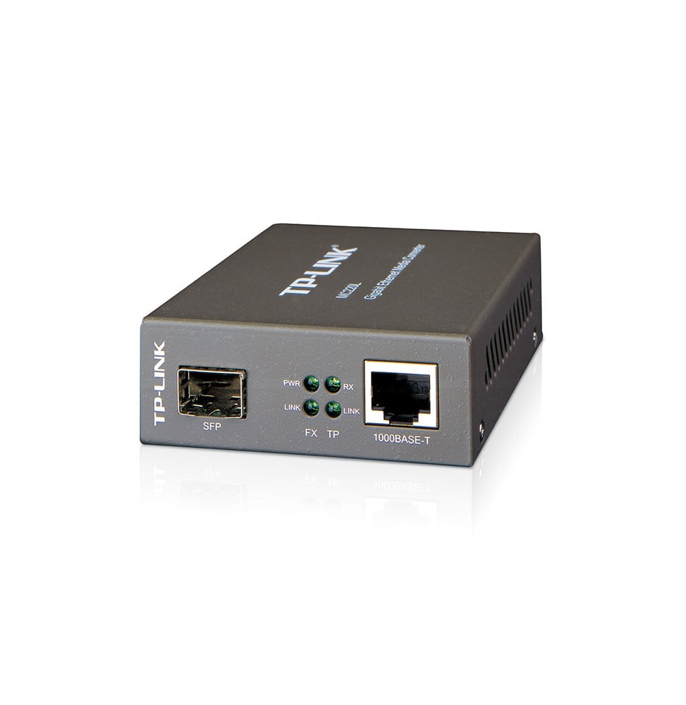 TP-Link MC220L convertisseur de support réseau 1000 Mbit/s Multimode, Monomode Noir (MC220L V1)