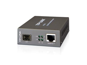 TP-Link MC220L convertisseur de support réseau 1000 Mbit/s Multimode, Monomode Noir (MC220L V1)