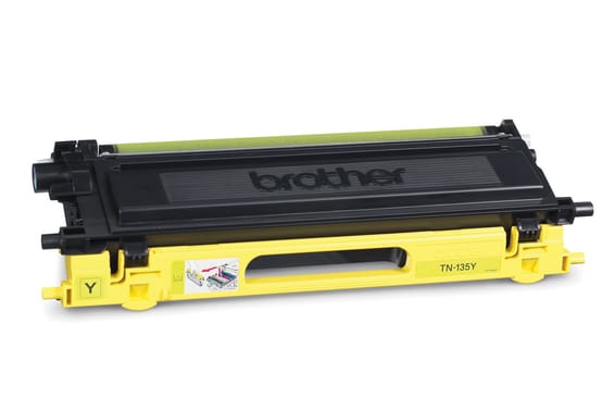 Brother TN135Y Cartouche de toner 1 pièce(s) Original Jaune Toner jaune (TN-135Y)