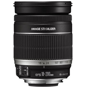 Canon objectif EF-S 18-200mm f/3.5-5.6 IS