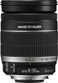 Canon objectif EF-S 18-200mm f/3.5-5.6 IS
