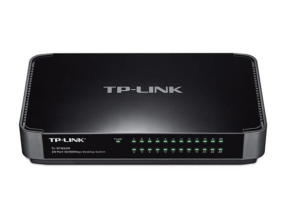 TP-Link TL-SF1024M Non-géré Fast Ethernet (10/100) Noir (TL-SF1024M V1) — image 1