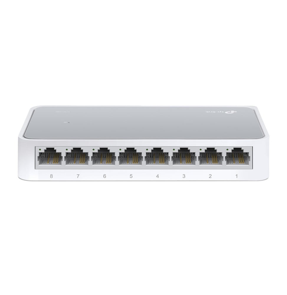 TP-Link TL-SF1008D Non-géré Fast Ethernet (10/100) Blanc (TL-SF1008D V11)