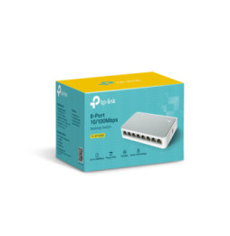 TP-Link TL-SF1008D Non-géré Fast Ethernet (10/100) Blanc (TL-SF1008D V11)