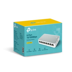 TP-Link TL-SF1008D Non-géré Fast Ethernet (10/100) Blanc (TL-SF1008D V11) — image 3