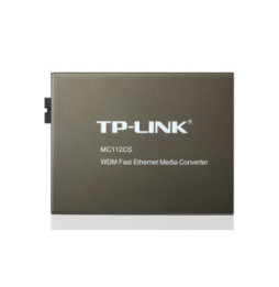 TP-Link MC112CS convertisseur de support réseau 1000 Mbit/s 1550 nm Noir (MC112CS V1)