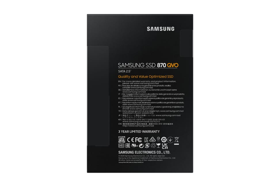 Samsung MZ-77Q1T0 2.5" 1 To Série ATA III QLC (MZ-77Q1T0BW) — image 7