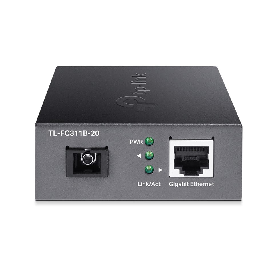 TP-Link TL-FC311B-20 convertisseur de support réseau 1000 Mbit/s 1550 nm Monomode Noir (TL-FC311B-20) — image 3