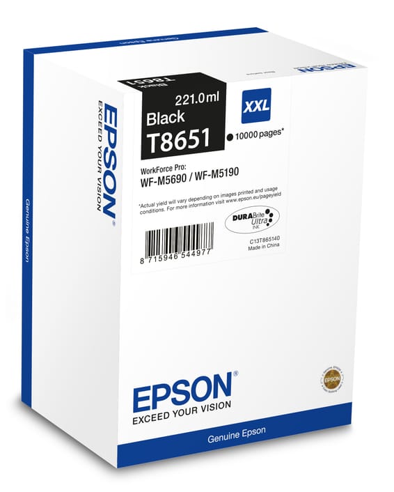 Epson Encre Noire (10 000 p) Encre Noire (10 000 p) (C13T865140)