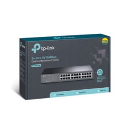 TP-Link TL-SF1024D commutateur réseau Non-géré Fast Ethernet (10/100) Noir (TL-SF1024D)
