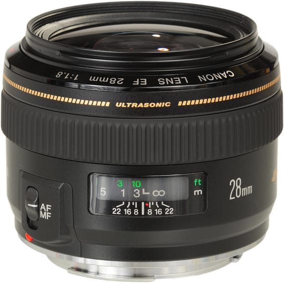 Canon objectif EF 28mm f/1.8 USM