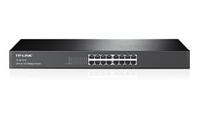 TP-Link TL-SF1016 Non-géré Fast Ethernet (10/100) 1U Noir (TL-SF1016 V12)