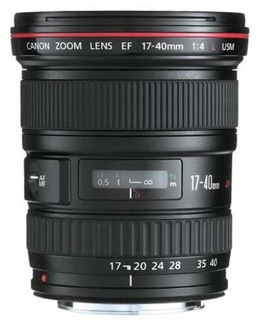 Canon objectif EF 17-40mm f/4.0L USM