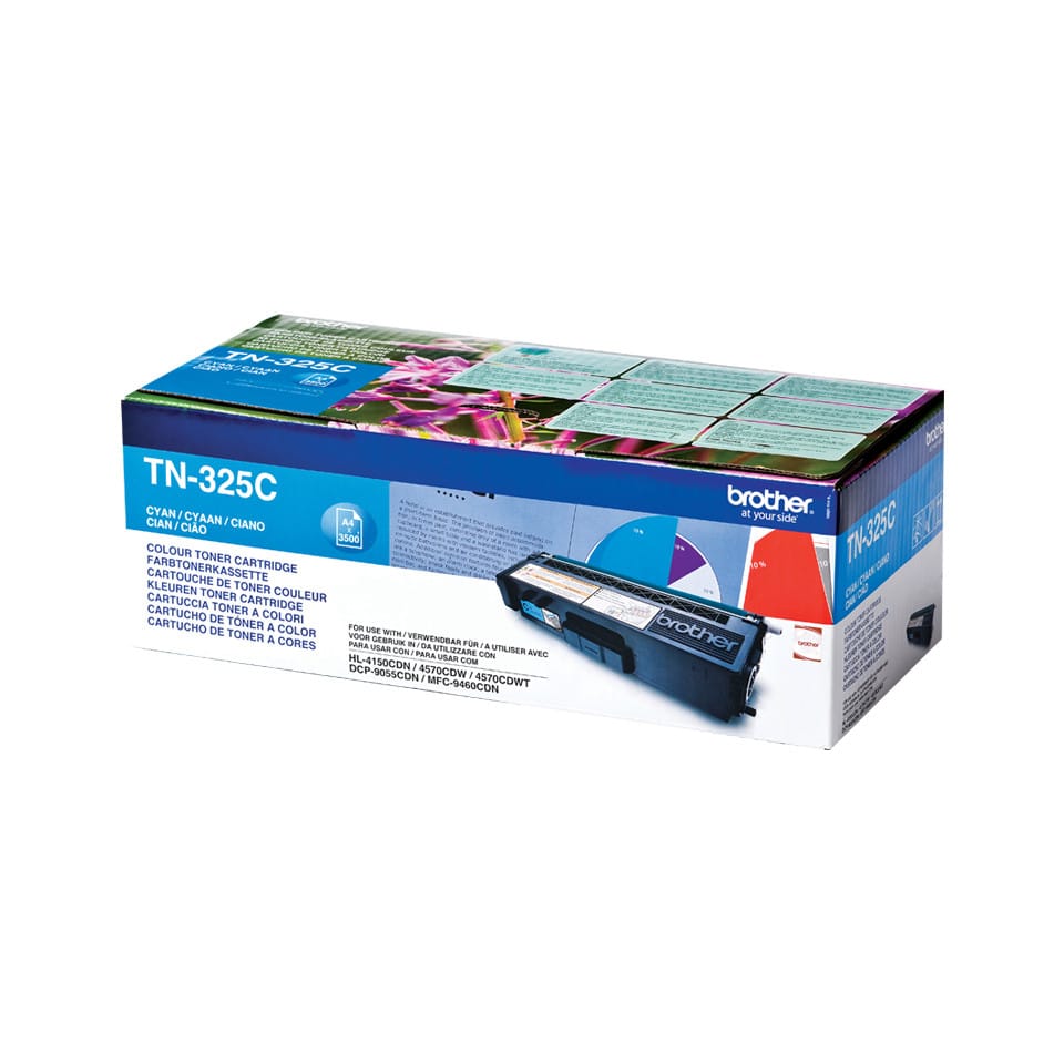 Brother TN-325C Cartouche de toner 1 pièce(s) Original Cyan TN-325C Toner cyan (TN-325C) — image 2