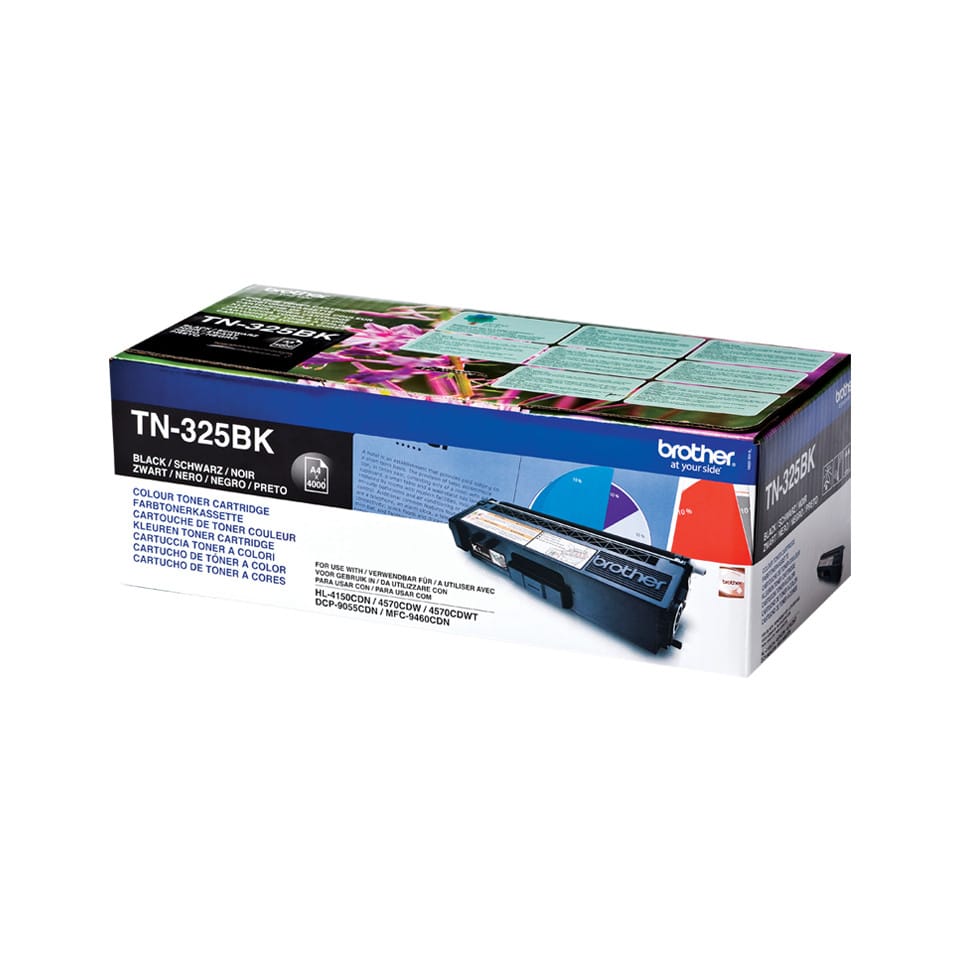 Brother TN325BK Cartouche de toner 1 pièce(s) Original Noir TN-325BK Toner noir  (TN-325BK) — image 2