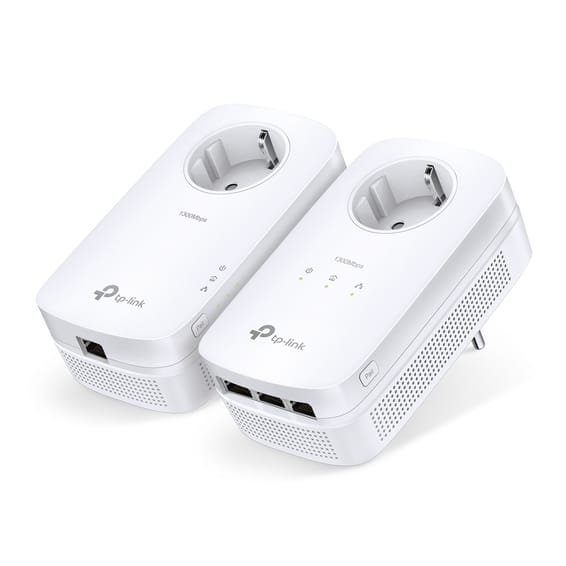 TP-Link TL-PA8033P KIT Adaptateur réseau CPL 1300 Mbit/s Ethernet/LAN Blanc 2 pièce(s) (TL-PA8033P KIT)