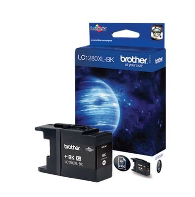 Brother LC1280XLBK cartouche d'encre 1 pièce(s) Original Noir LC1280XLBK cartouche jet d'encre noire (LC-1280XLBK)