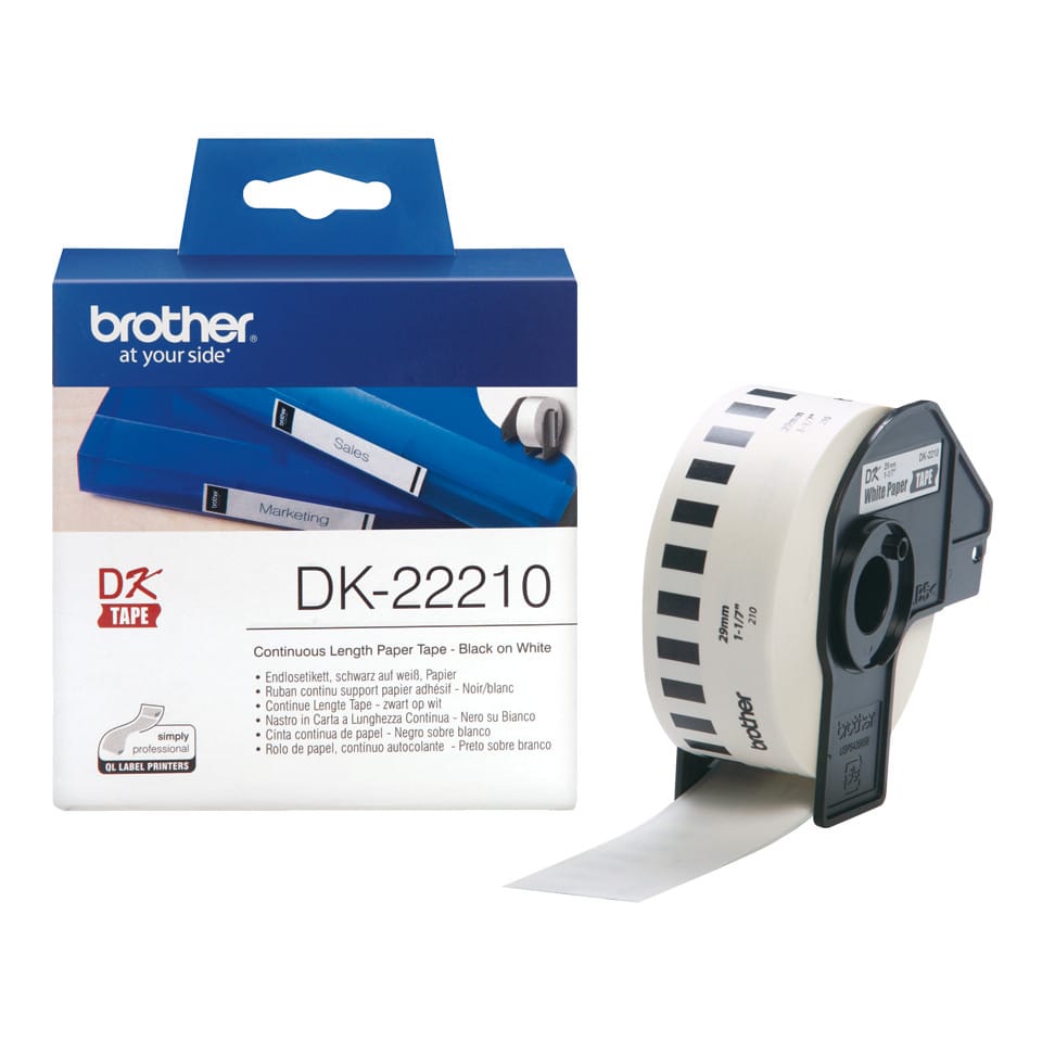 Brother Ruban papier continu Ruban papier continu (DK-22210) — image 1