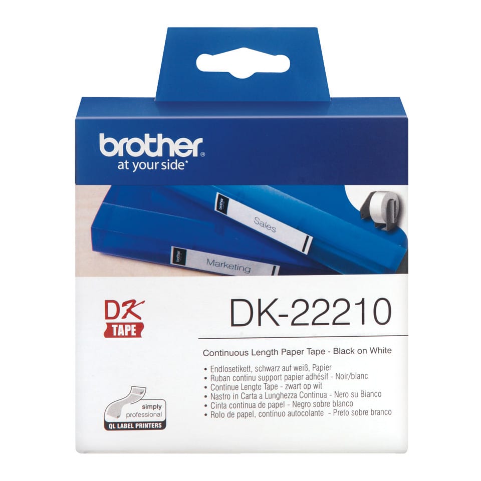 Brother Ruban papier continu Ruban papier continu (DK-22210) — image 2