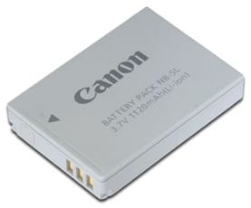Batterie li-ion rechargeable Canon NB-5L — image 1