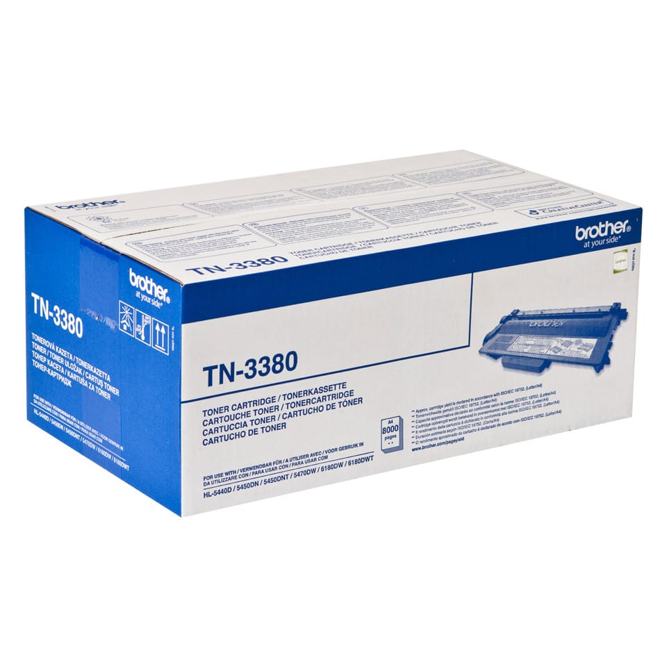 Brother TN-3380 Cartouche de toner 1 pièce(s) Original Noir TN-3380 - Toner cartridge (TN-3380) — image 2
