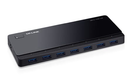 موزع USB TP-Link UH700 USB 3.2 Gen 1 (3.1 Gen 1) Micro-B 5000 Mbit/s أسود (UH700 V1) — صورة 2