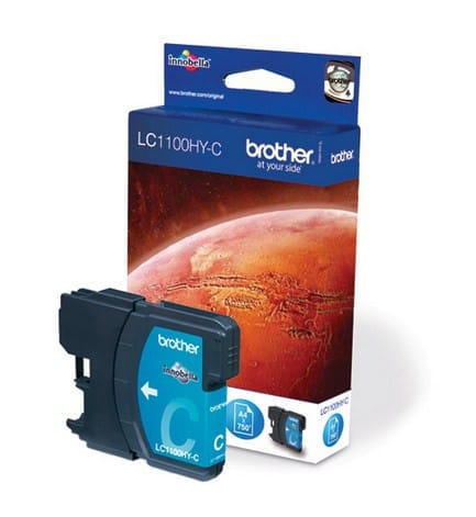 Brother LC-1100HYC cartouche d'encre 1 pièce(s) Original Cyan LC1100HYC cartouche jet d'encre cyan (LC-1100HYC) — image 1