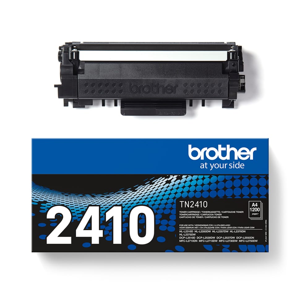 Brother TN-2410 Cartouche de toner 1 pièce(s) Original Noir Cartouche de toner authentique TN-2410 - Noir (TN-2410) — image 4