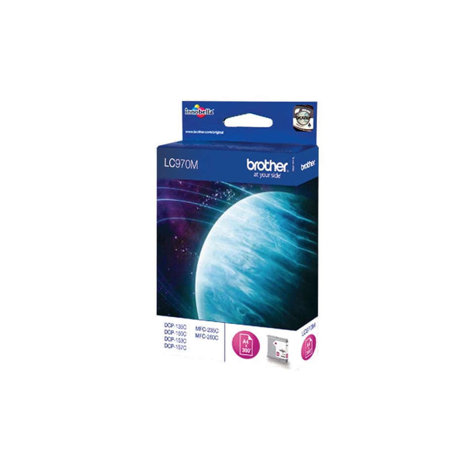 Brother LC970M cartouche d'encre 1 pièce(s) Original Magenta LC970M cartouche jet d'encre magenta (LC-970M) — image 2