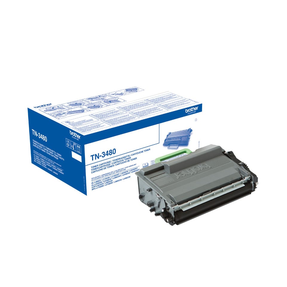 Brother TN-3480 Cartouche de toner 1 pièce(s) Original Noir (TN-3480) — image 1