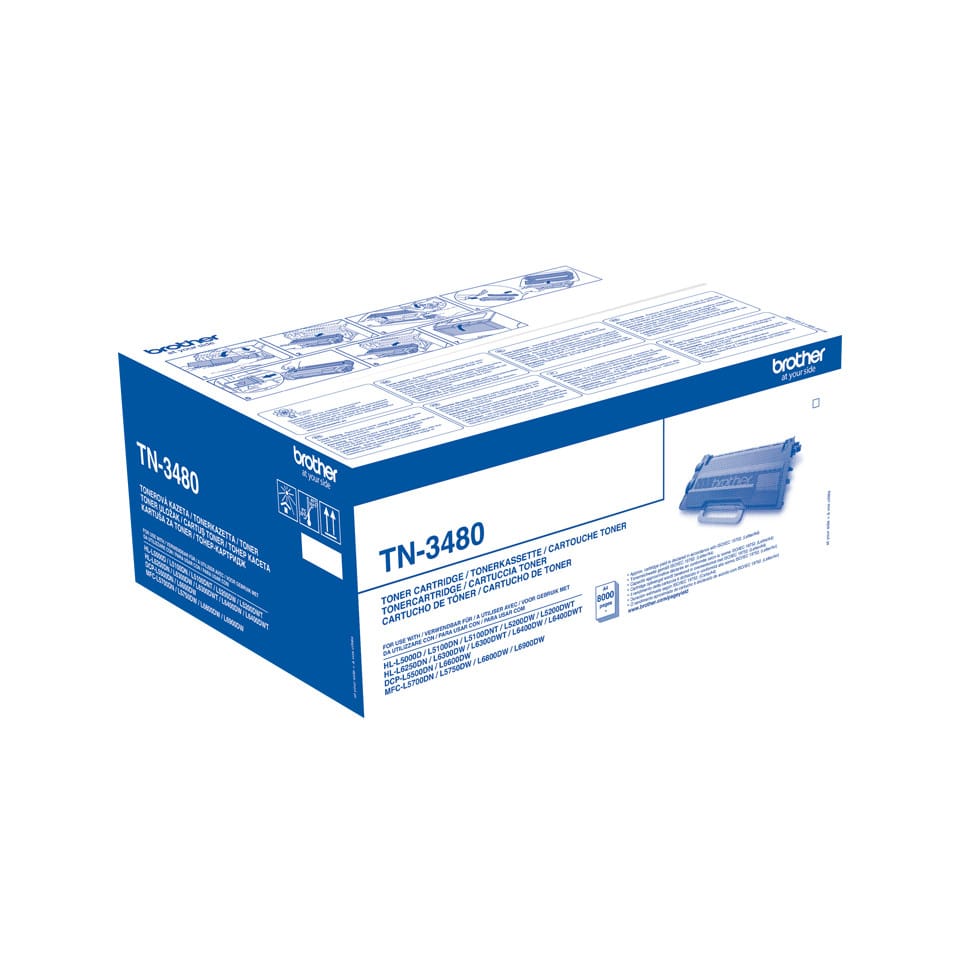 Brother TN-3480 Cartouche de toner 1 pièce(s) Original Noir (TN-3480) — image 2