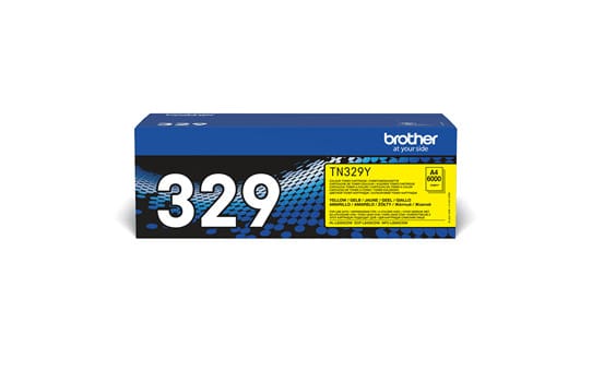 Brother TN-329Y Cartouche de toner 1 pièce(s) Original Jaune Super jumbo cartouche de toner TN-329Y (Jaune)  (TN-329Y) — image 2