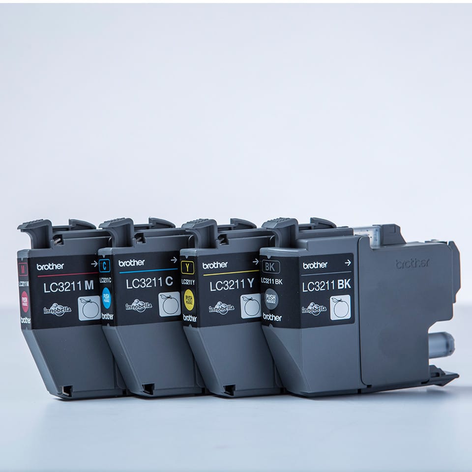 Brother LC-3211VAL cartouche d'encre Original Rendement standard Noir, Cyan, Magenta, Jaune (LC-3211VAL) — image 2