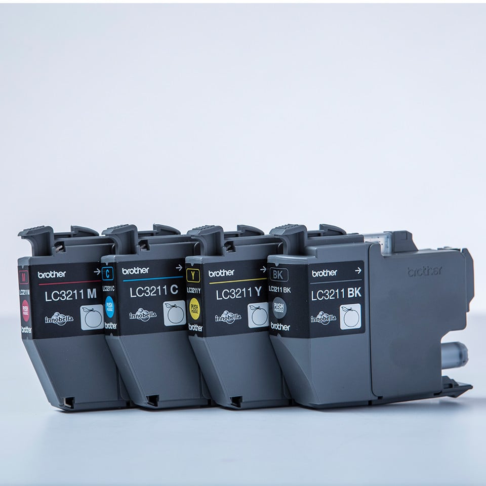 huismerk vervangt Brother LC-3211Y inktcartridge geel Brother