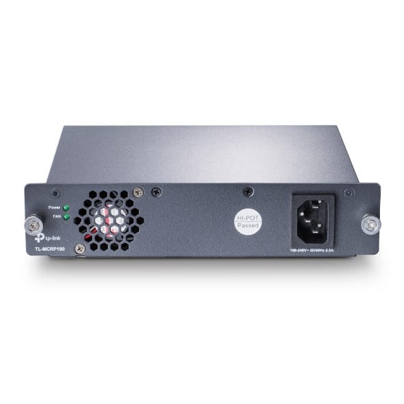 TP-Link TL-MCRP100 unité d'alimentation d'énergie 75 W Noir (TL-MCRP100 V2) — image 1