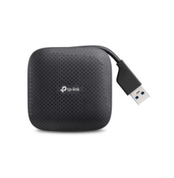 TP-Link UH400 USB 3.2 Gen 1 (3.1 Gen 1) Type-A 5000 Mbit/s Noir USB 3.0, up to 5Gbps, 4-port, Portable Hub  (UH400 V3)