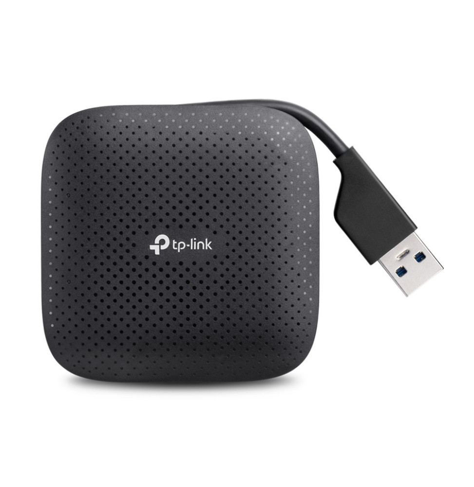 TP-Link UH400 USB 3.2 Gen 1 (3.1 Gen 1) Type-A 5000 Mbit/s Noir USB 3.0, up to 5Gbps, 4-port, Portable Hub  (UH400 V3)