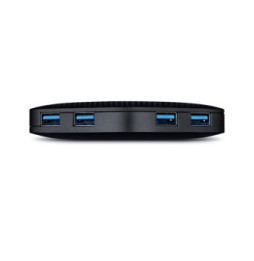 TP-Link UH400 USB 3.2 Gen 1 (3.1 Gen 1) Type-A 5000 Mbit/s Noir USB 3.0, up to 5Gbps, 4-port, Portable Hub  (UH400 V3)