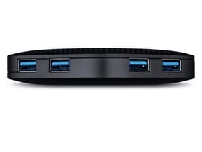 TP-Link UH400 USB 3.2 Gen 1 (3.1 Gen 1) Type-A 5000 Mbit/s Noir USB 3.0, up to 5Gbps, 4-port, Portable Hub (UH400 V3) — image 2