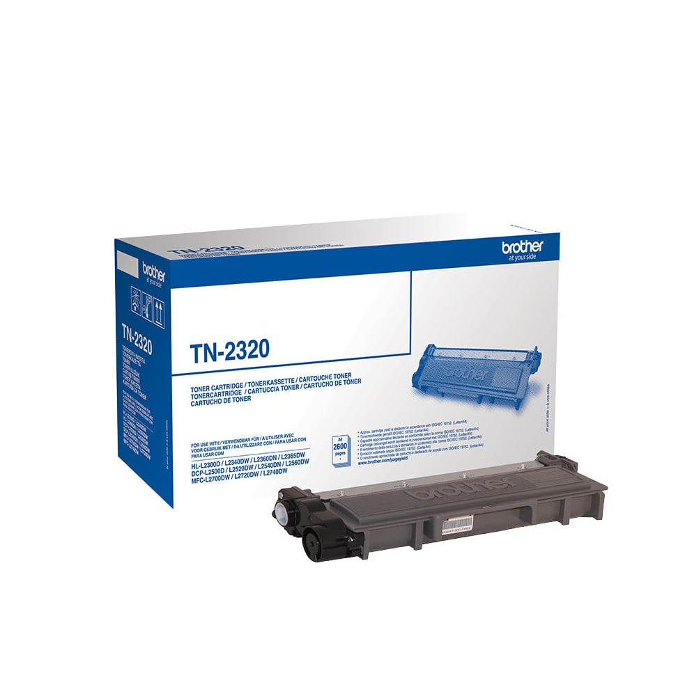 Brother TN-2320 Cartouche de toner 1 pièce(s) Original Noir TN-2320 Toner noir  (TN-2320)