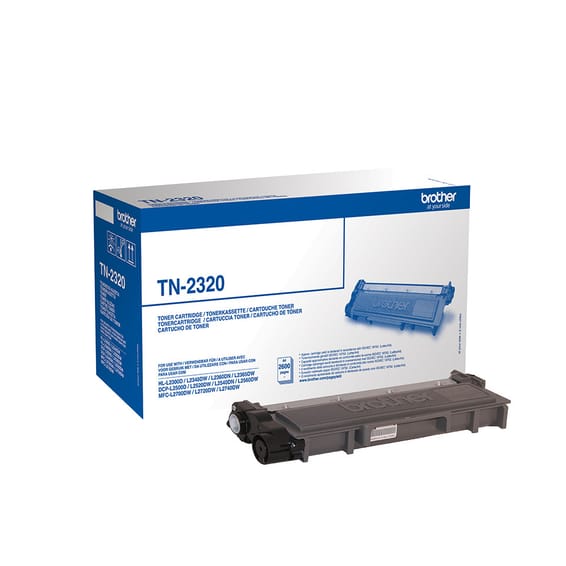 Brother TN-2320 Cartouche de toner 1 pièce(s) Original Noir TN-2320 Toner noir (TN-2320)