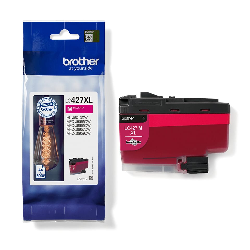 Brother LC-427XLM cartouche d'encre 1 pièce(s) Original Rendement élevé (XL) Magenta (LC-427XLM) — image 2