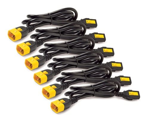 Cordons d'alimentation APC (Lot de 6 câbles) C13 to C14 - 1.2 mètre — image 1