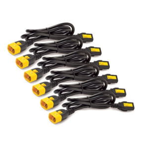 Cordons d'alimentation APC (Lot de 6 câbles) C13 to C14 - 1.2 mètre