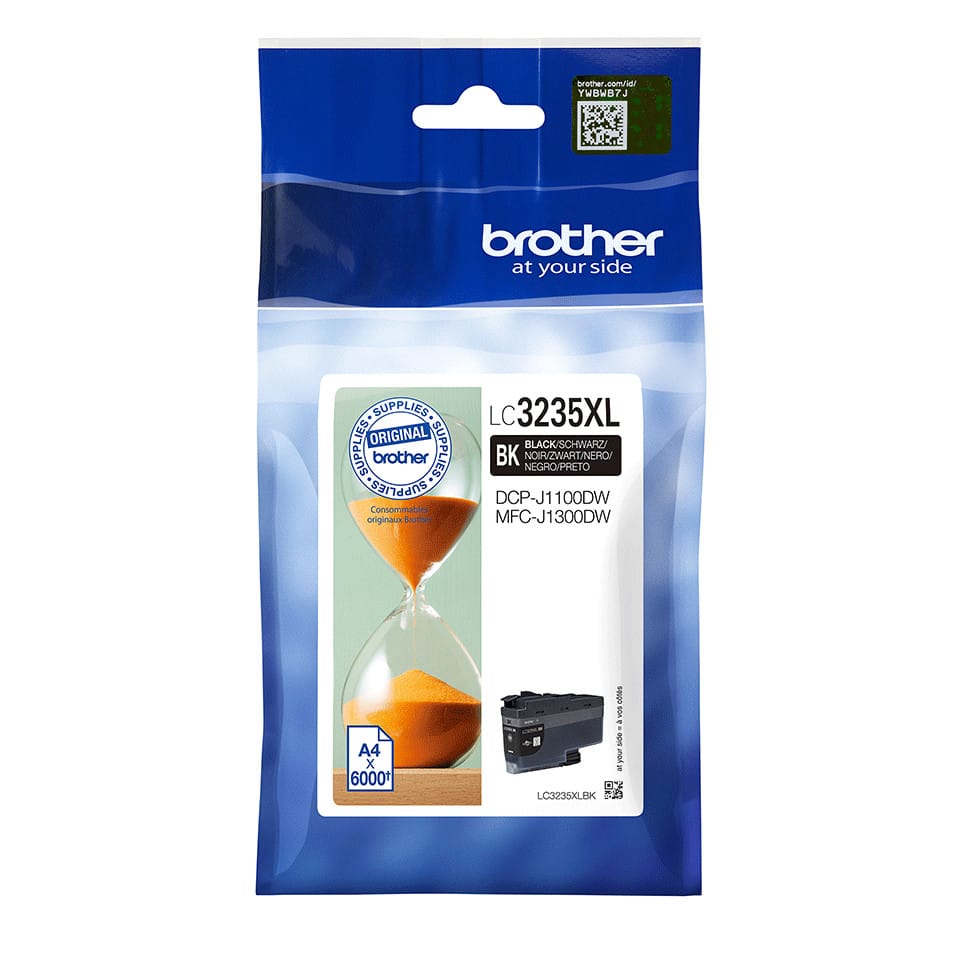 Brother LC-3235XLBK cartouche d'encre 1 pièce(s) Original Rendement élevé (XL) Noir (LC-3235XLBK) — image 1