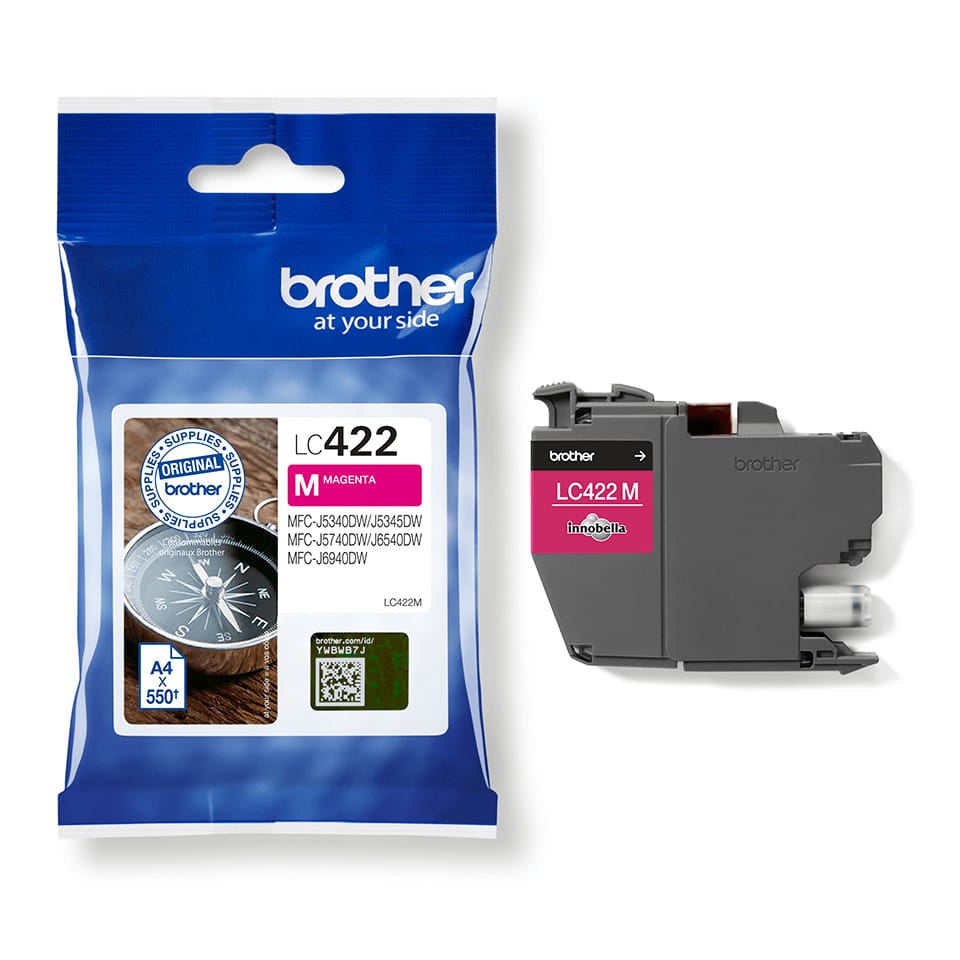 Brother LC-422M cartouche d'encre 1 pièce(s) Original Magenta (LC-422M) — image 3