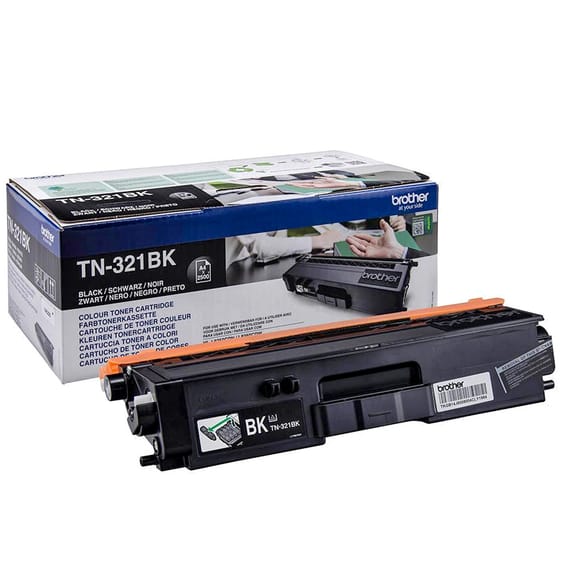 Brother TN-321BK Cartouche de toner 1 pièce(s) Original Noir TN-321BK Toner noir  (TN-321BK)