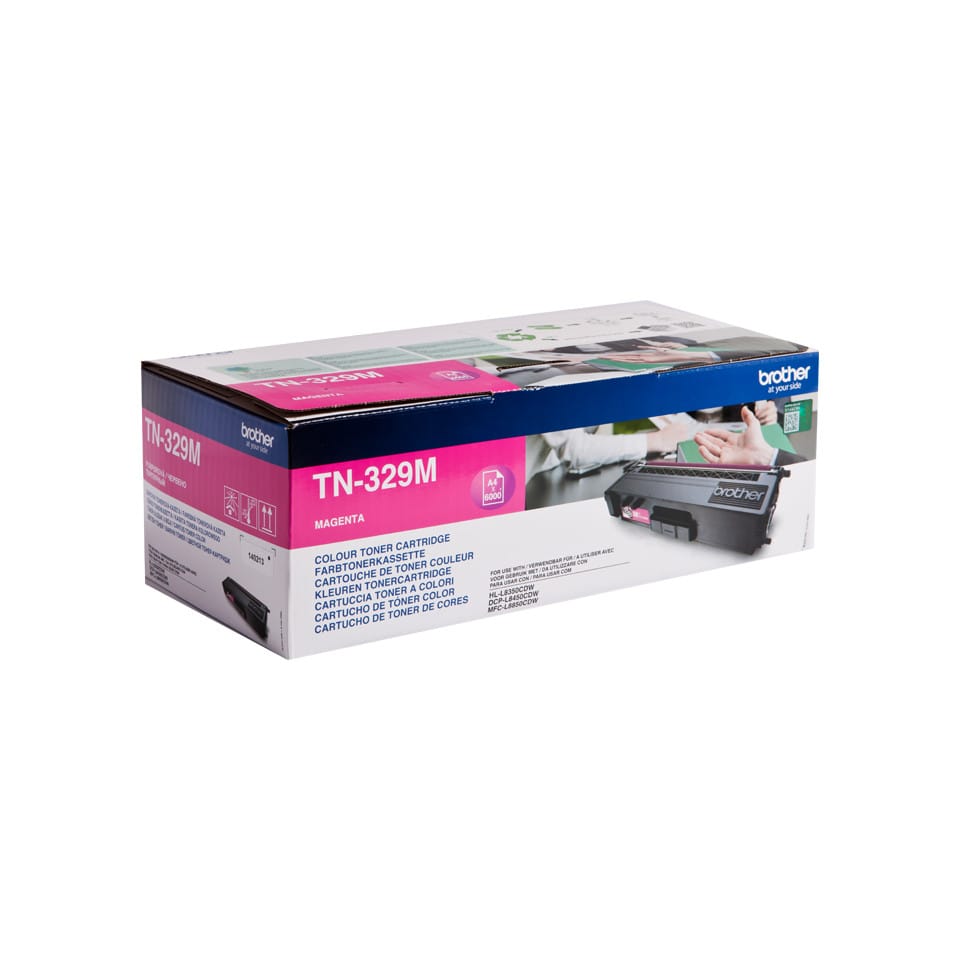 Brother TN-329M Cartouche de toner 1 pièce(s) Original Magenta Super jumbo cartouche de toner TN-329m (Magenta) (TN-329M) — image 1
